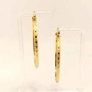 Simone I. Smith Queen Cobra Oval Hoops NEW